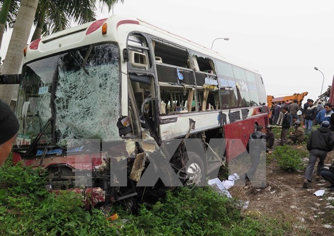 Registran 20 muertos por accidentes de trafico en segundo dia de 2016 hinh anh 1