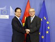 Primer ministro vietnamita se reúne con presidente de la Comisión Europea