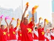 Tres mil vietnamitas de edad avanzada participan en espectáculo de gimnasio y yoga