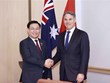 Dirigente vietnamita se entrevista con viceprimer ministro de Australia