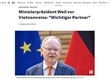 Estado alemán de  Baja Sajonia quiere fortalecer cooperación con Vietnam