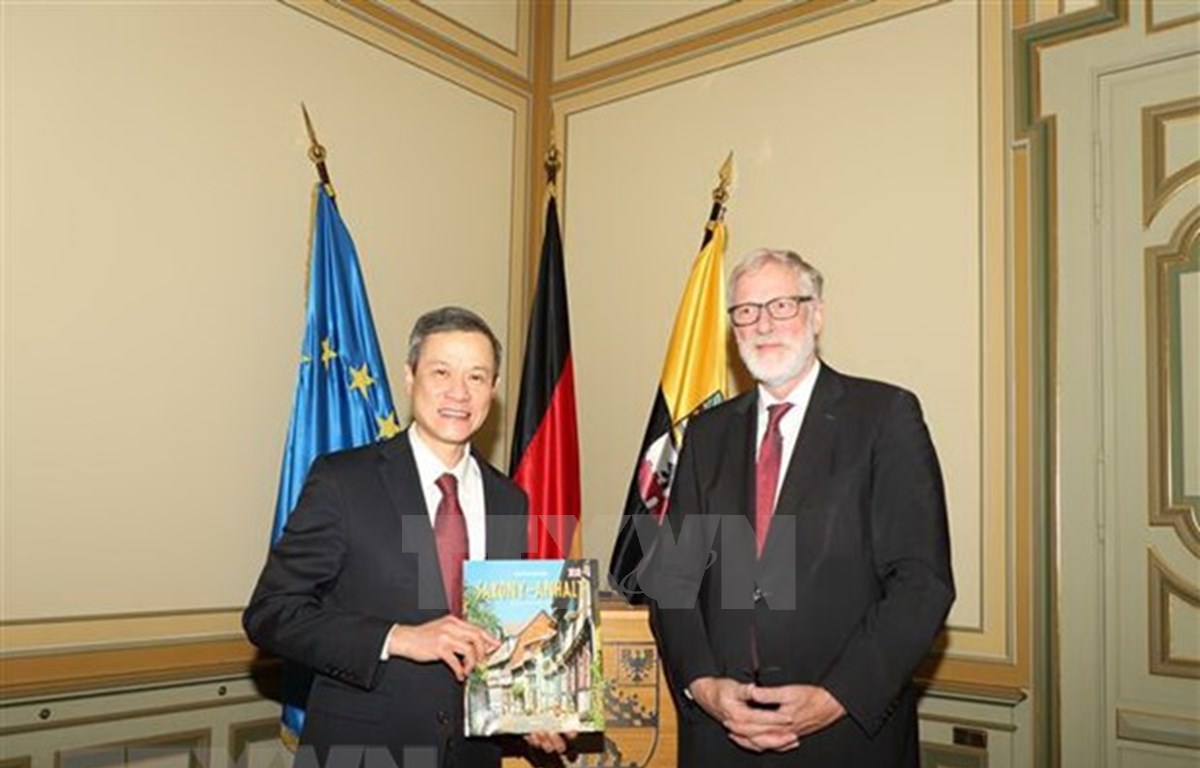 Promueven cooperación entre Vietnam y el estado alemán de Sajonia-Anhalt