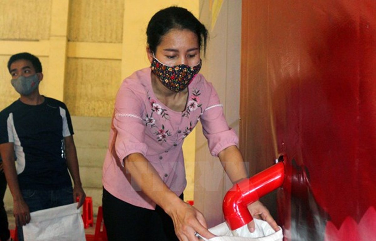 Instalan primer cajero automático de arroz en provincia vietnamita de Ha Nam