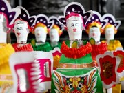 Muñeco de papel, juguete tradicional del Festival de Medio Otoño