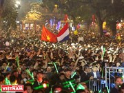 Primeros momentos de Año Nuevo 2016 en Vietnam