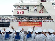 Parten primeras embarcaciones a Truong Sa en ocasión de Año Nuevo
