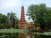 Pagoda Tran Quoc en Hanoi entre las más bellas del mundo