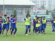 [Fotos] La selección femenina de fútbol de Vietnam busca coronarse en SEA Games 29