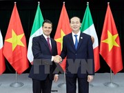 [Fotos] Presidente de Vietnam recibe a varios líderes participantes en la Cumbre del APEC