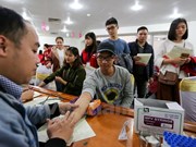[Fotos] Centenares de hanoienses donan sangre del tipo O 