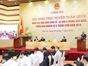Vietnam propone alta meta para crecimiento económico en segundo semestre de 2018