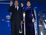[Foto] Premier vietnamita llega a Tokio para su participación en la décima Cumbre Mekong- Japón