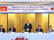 [Foto] Premier vietnamita se reúne con empresarios japoneses en Tokio