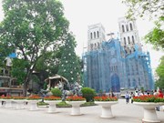 Iglesias de Hanoi se preparan para dar bienvenida a la Navidad
