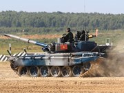 Actuación del equipo de tanque de Vietnam en Army Games 2022  