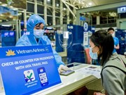 Ponen en prueba pasaporte de salud electrónico en vuelos de Vietnam Airlines