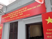 Lugares especiales de publicación de padrón electoral en Hanoi