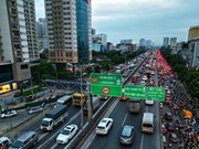 Hanoi pone empeño en construir obras claves de tráfico