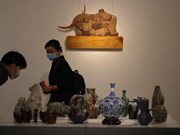 Muchas obras impresionantes en la Exposición de Arte de Cerámica de Vietnam 2021