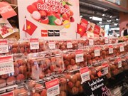 Lichis frescos vietnamitas se encuentran en sistema de supermercados más grande de Tailandia
