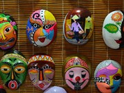 Historia del pintor de máscaras en antigua ciudad de Hoi An