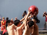 [Video] Fiesta tradicional de lucha con pelota Vat Cau, legado cultural de Vietnam