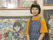 [Video] Pinturas de una niña de 10 años sobre el COVID-19 se vuelven virales en redes sociales 