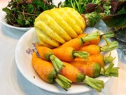 [Foto] Instrucción de preparación de jugos de frutas para fortalecer la defensa corporal