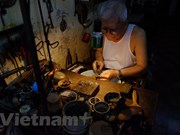 [Foto] Conservan la orfebrería de plata tradicional de Hanoi