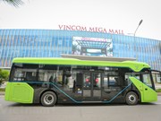 Ponen a prueba en Vietnam los primeros autobuses eléctricos
