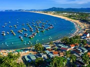 Belleza de la costa en la provincia vietnamita de Phu Yen