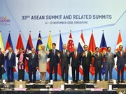 [Fotos] Agenda intensa del Premier vietnamita en Cumbre 33 de ASEAN en Singapur