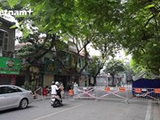 Nueva normalidad en la zona de bloqueo más grande de Hanoi