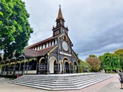 Catedral de Kon Tum: obra arquitectónica católica  maestra en Vietnam