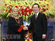 Michelle Bachelet, gran amiga del pueblo de Vietnam