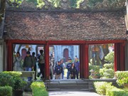 Templo de la Literatura contribuye al desarrollo del turismo en Hanoi