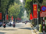 [Foto] Calles de Hanoi en las fiestas del 45 aniversario de la reunificación nacional