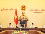 Efectúa tercera reunión del Comité Permanente de la Asamblea Nacional de Vietnam
