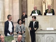 Científicos vietnamitas ganan premio de Academia de Francia