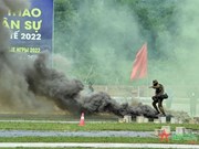 Hanoi acoge concurso “Área de Emergencia” de Juegos Internacionales del Ejército 