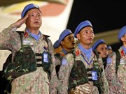 Cascos azules vietnamitas cumplen con éxito misión internacional de paz 