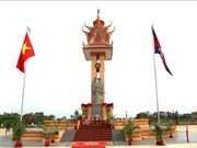 Provincia camboyana exhibe nuevo Monumento de Amistad Vietnam-Camboya