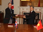 Vietnam y Reino Unido firman tratado de libre comercio bilateral
