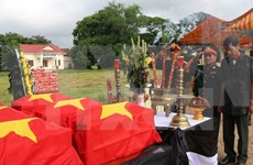 Vietnam y Cambodia cooperan en repatriación de restos combatientes