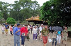 Ligero aumento de turistas foráneos a Thua Thien-Hue