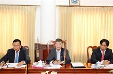 Fomentan cooperación en inspección gubernamental Vietnam-Laos