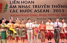 Clausuran festival musical tradicional de países de ASEAN