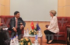 Vicepremier vietnamita se reúne con funcionarias de UE y Australia