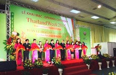 Inauguran feria de productos tailandeses 2015 en Hanoi