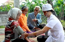 Voluntarios sudcoreanos realizan actividades humanitarias en Quang Tri